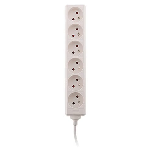 Zenitech Bloc 6 Prises 16A 2P+T Blanc Meilleures Ventes