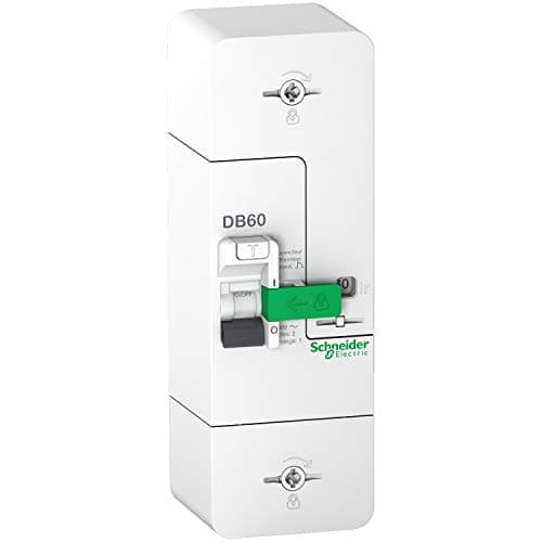 Schneider Electric R9FT645 - Disjoncteur Branchement 1P+N 15/30/45A 500mA Diff Inst. Protection Électrique Domestique In