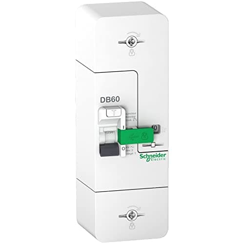 Schneider Electric R9FT645 - Disjoncteur Branchement 1P+N 15/30/45A 500mA Diff Inst. Protection Électrique Domestique In