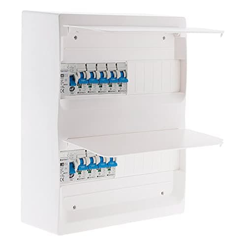 Zenitech Coffret T3 26 modules + 9 disjoncteurs + 2 interrupteurs - Éléments clés pour la sécurité électrique - Idéal po