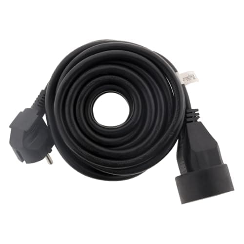 Zenitech - Prolongateur électrique 16A HO5VV-F 3G1,5mm² 3m - Noir