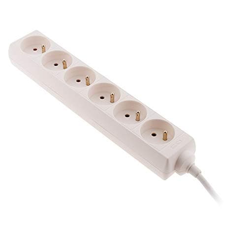 Zenitech Bloc 6 Prises 16A 2P+T Blanc Meilleures Ventes