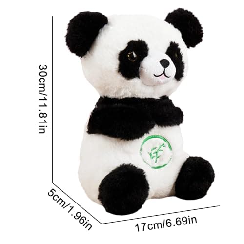 Panda Générique Sommeil Peluche Respirant, Machine À Sommeil Interactif Avec Lumière Et Mouvement Rhytmé Pour Enfants