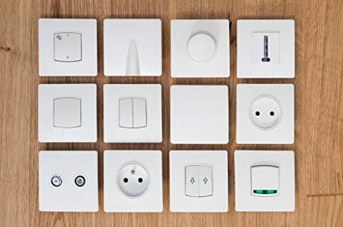 Zenitech Prise 2P+T 16A Blanc Pour Maison - Grande Capacité - Sécurité Elevée