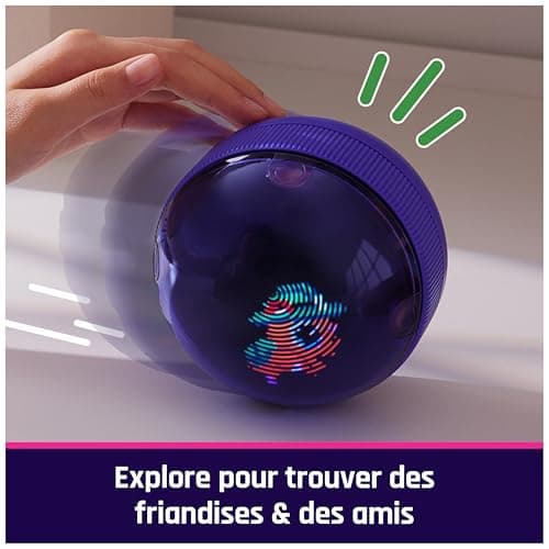 Bitzee Boule Hamster - Animal Interactif Numérique avec Écran Tactile - Jeu Éducatif pour Enfants 5 et + à 20 Animaux Ré