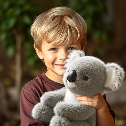 Koaly Jouet en Peluche Koala Ultra Doux et Respirant - Pour Tous les Âges, Soulage le Stress