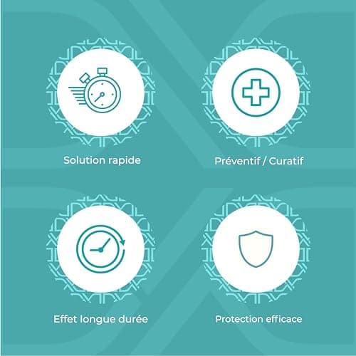 DECIMEX - Plaquette Anti-Punaises de Lit et Acariens - Traitement Efficace et Rapide pour Maison & Literie - Protection