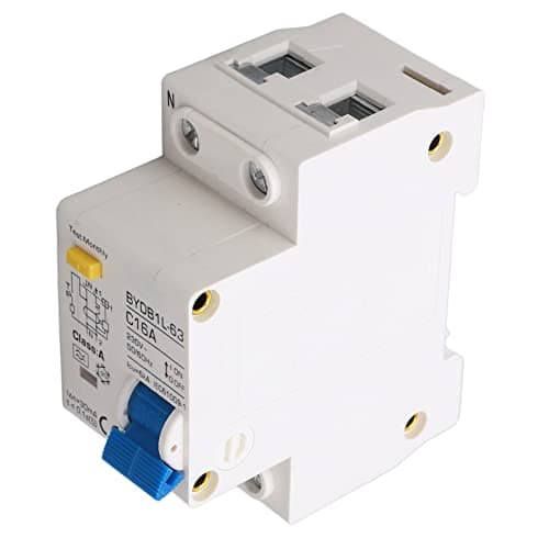 Disjoncteur Différentiel 16A 230V Sensible 1 Pôle N Brillant pour Technologie
