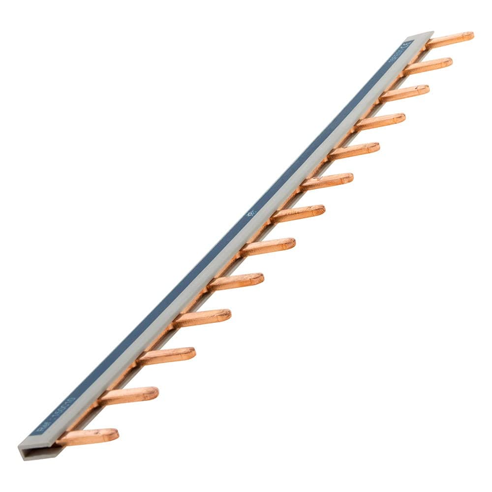 Zenitech - Peigne de raccordement universel 13 modules - Acier - Compatible disjoncteurs automatiques ou à vis - Install