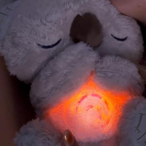 Jouet Animal en Peluche Portable avec Musique et Lumières pour Soulager le Stress et l'Anxiété chez les Enfants et Adult
