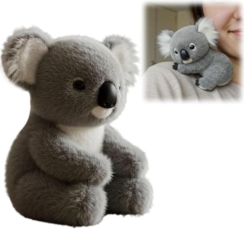 Koaly Jouet en Peluche Koala Ultra Doux et Respirant - Pour Tous les Âges, Soulage le Stress