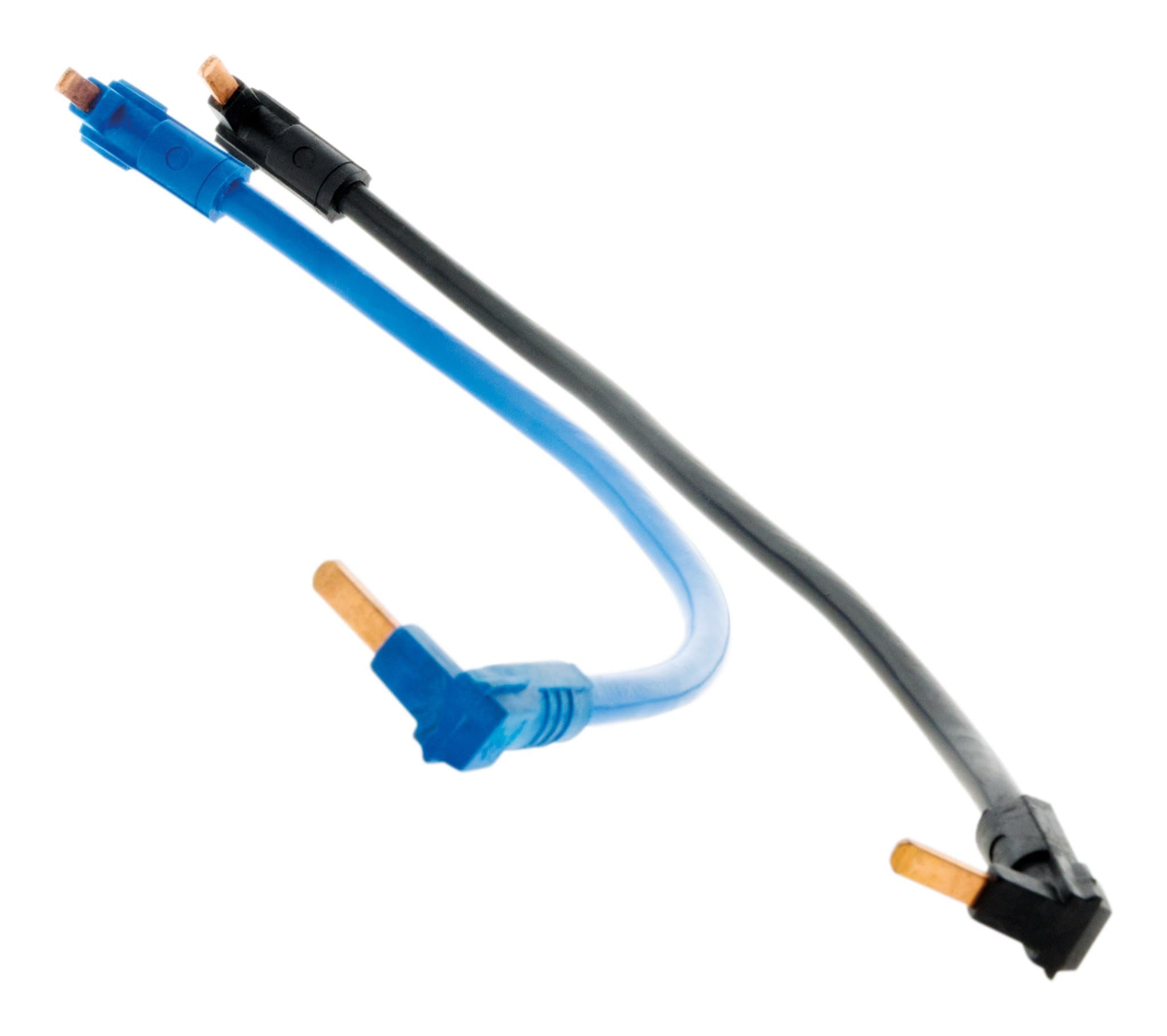 Zenitech Lot de 2 Cordons de repiquages Phase + Neutre pour Électriciens Professionals en Réparation
